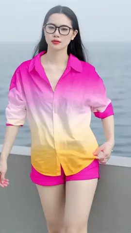 Set bộ sơ mi đi biển siêu ưng ạ #xuhuongmoi #videoviral #macdepdaopho #maubolinen #thoitrangthietke #maunuhottrend #xuhuongtiktok #thoitrangtrungnien 