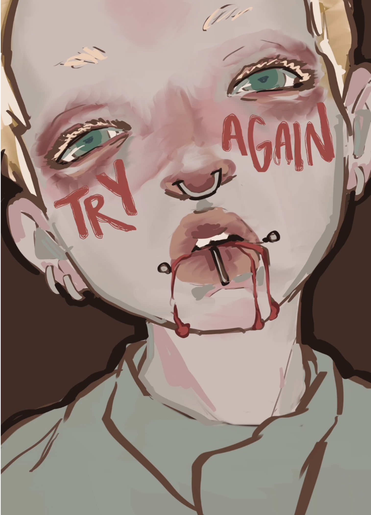 stuck … #fyp #fypp #foryoupage #foru #art #animation 