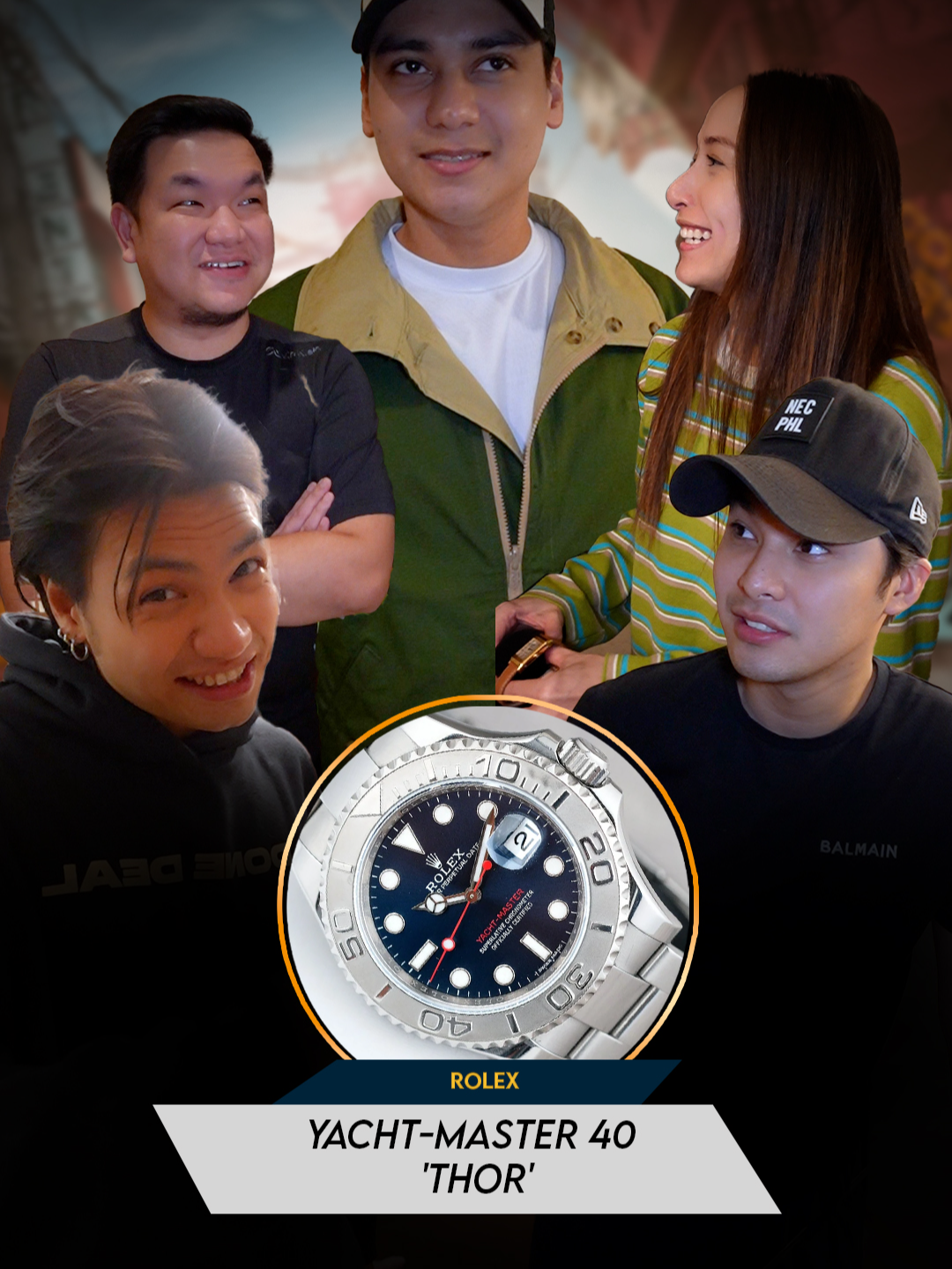 DONE DEAL with @mccoyddeleon and @k1dyambao, with the special presence of Ms. Cristine Reyes! Sarap din ng pa-dinner sa'tin, guys! Let's see anong watches kukunin nila! Let's Go! #parenghayb #parengg #parengchollo #gentrytimepieces #luxurywatches #watch #rolexwatch #buyandsell #salmon #business #mccoydeleon #kid #datejust #yachtmaster #thor #hoodie #fyp