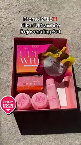 CLICK yellow basket 🧺  HIKARI ULTRAWHITE rejuvenatingset #lakasmakaputi #tiktokaffiliate 
