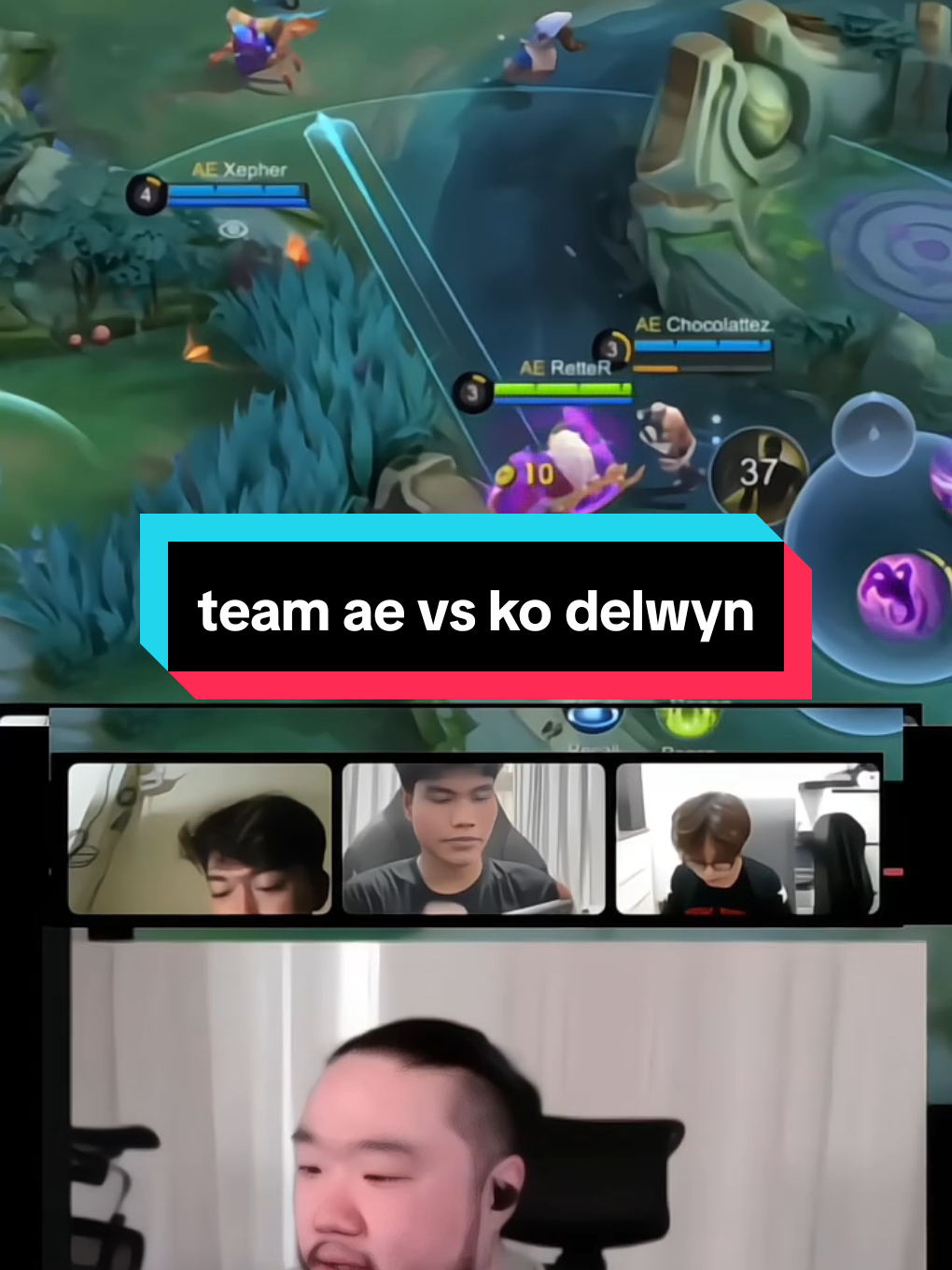 team ae trauma mabar sama ko delwyn 😂#MLBBxNARUTO #MLBB #winbigsamlbb #kodelwyn #ae #alterego 