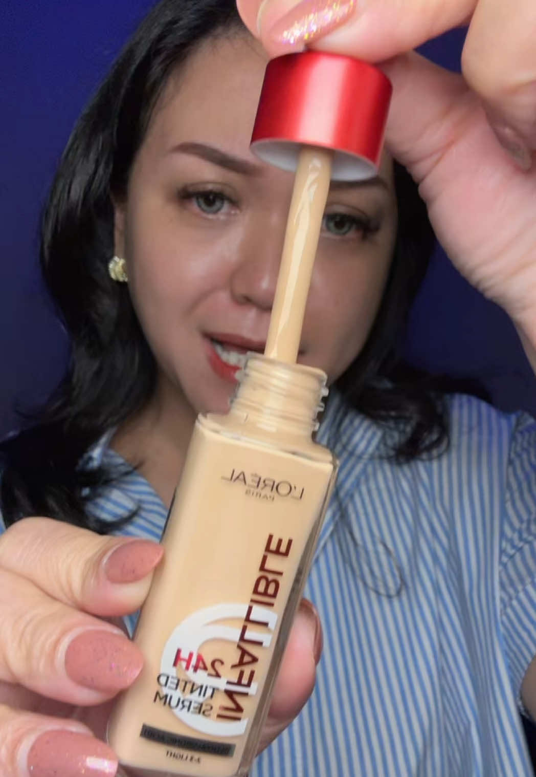 CANGGIH SEKALI TINTED SERUM FOUNDATION INI! @L'Oreal Paris Indonesia @L’Oreal Paris Makeup & Hair #serumfoundation #2in1serumfoundation #tintedserumloreal #lorealmakeupid #makeup #viral 