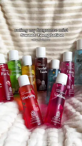 rating fragrance mist sweet temptation from @AKRYMI #akrymi #fragrancemist #sweettemptation #perfumeforwomen #perfume #fyp 