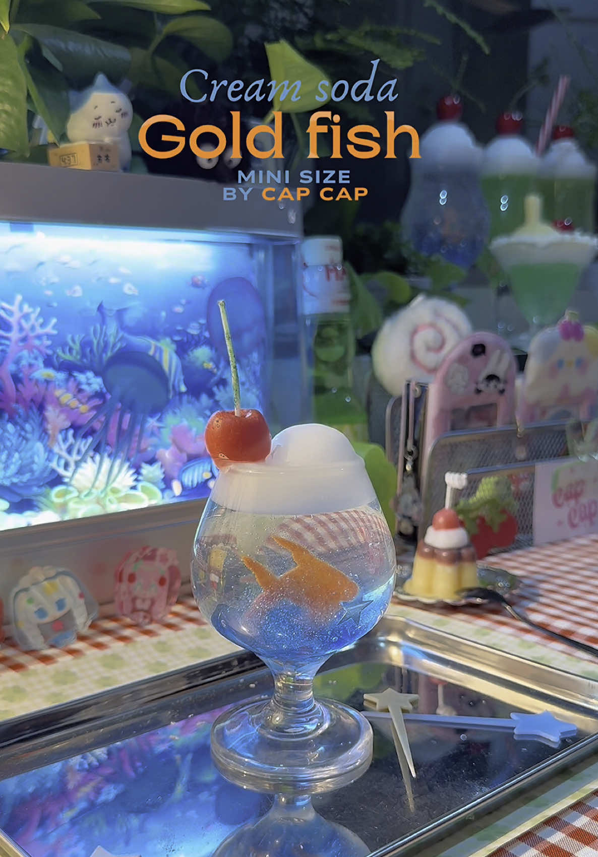 +1 em nến size mini 😋 #creamsoda #candles #decor #jumninocore #goldfish #fypツ #fyp #xuhuong #handmade #candlemaking 