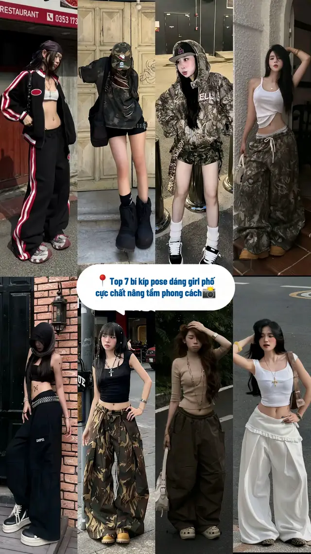 📍Top 7 bí kíp pose dáng girl phố cực chất📸 #outfit #thoitrang #tipschupanh #taodang #reviewquanao #phoidoxinh #OOTD #outfitideas #xuhuong #trending #viral #fyp 