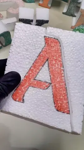 Styrofoam ASMR #fyp #ASMR #Satisfying #Satisfyingvideo 