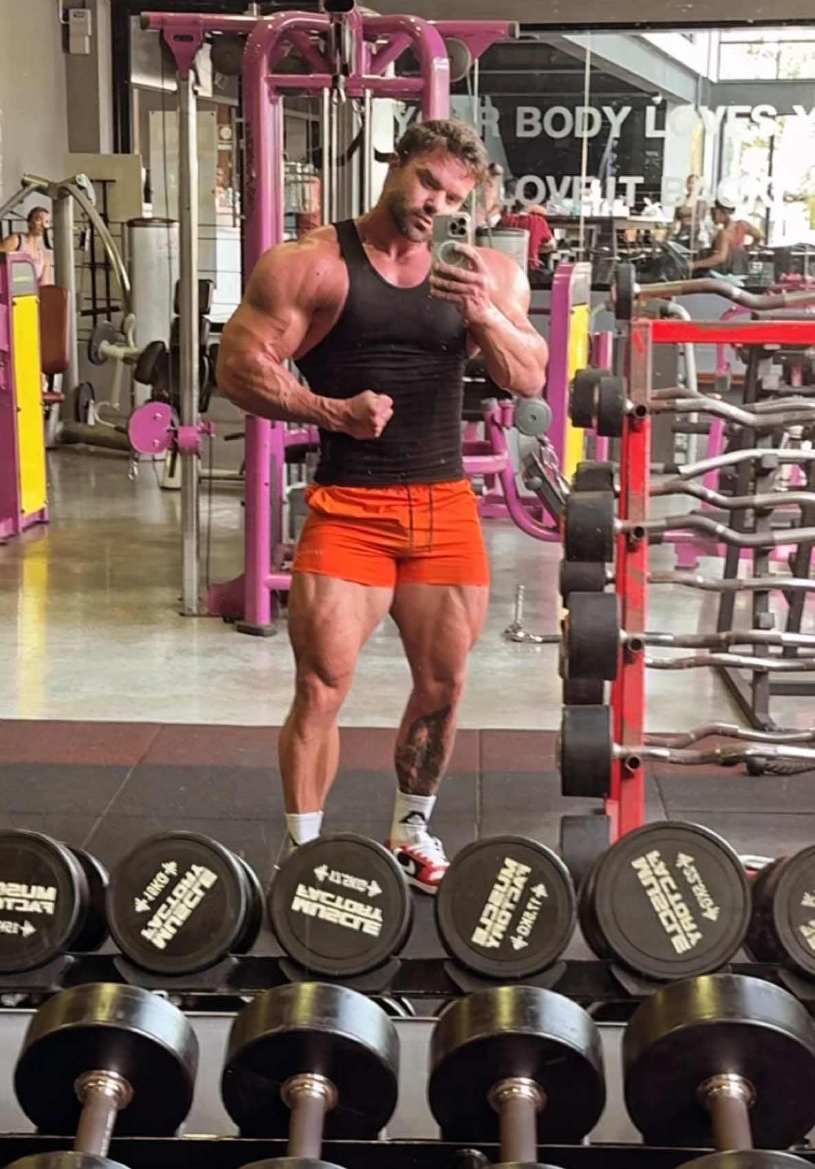 Fire #Fitness #workout #bodybuilding ##gym #tiktok #motivation #GymLife #bodybuilder #aesthetics #shredded #health #competition #prep #rec #biceps #npc #fit #gymmotivation #healthyfood 