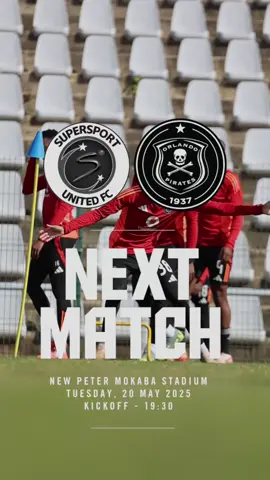 Next Match ☠️ vs @SuperSport United FC  ⚫️⚪️🔴⭐️ #orlandopirates #sportsontiktok #SAMA28 #oncealways #fyp 