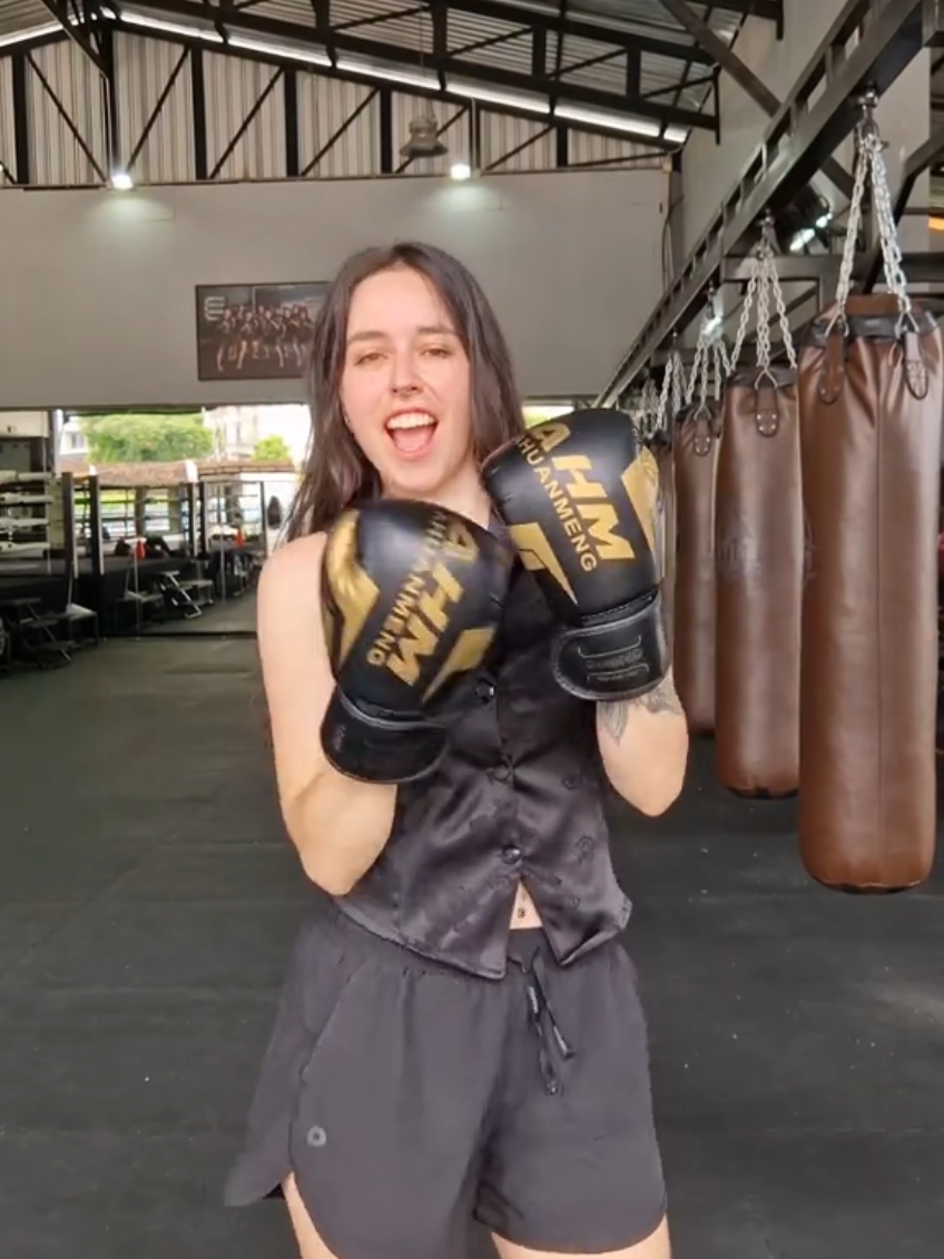 Have you ever tried Muay Thai? 🥊💥  #muaythai #dance #dancing #dancer #new #viral #fyp #foryou #foryoupage #thailand #chiangmai #newtrend #fun #viralvideo #viraldance #newdance #boxing #martialarts #martialart 