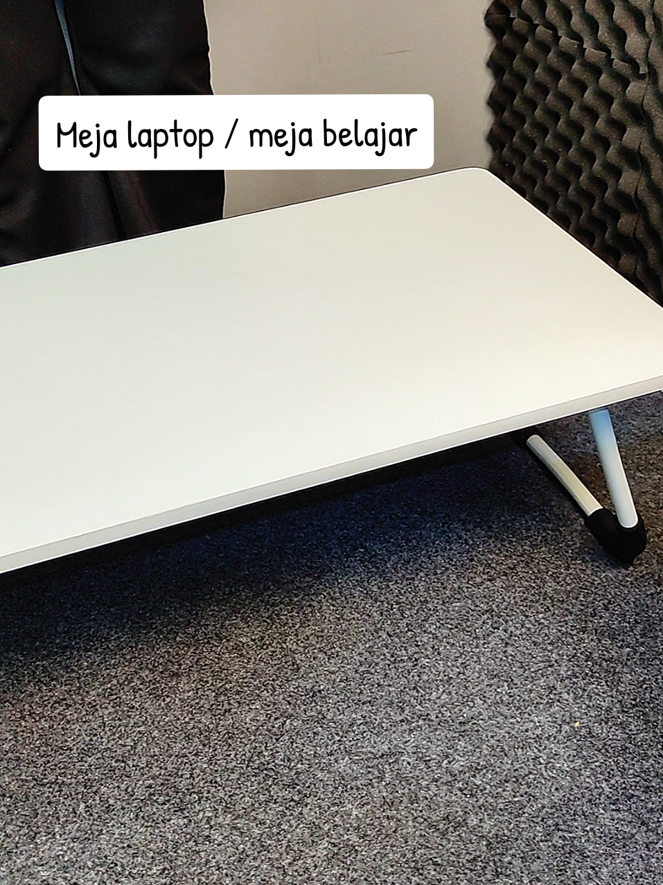 Meja lipat belajar/meja laptop atau lesehan #meja #mejalipat #mejabelajar #mejalaptop #mejalesehan #mejalipatserbaguna #wibgajian #fypviralシ 