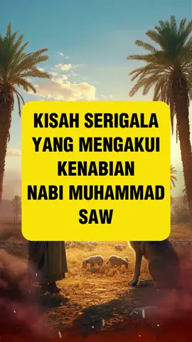 Kisah Serigala yang Mengakui Kenabian Nabi Muhammad SAW #kisahislami #ceritaislami #kisahislam #motivasi #fyp