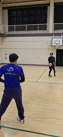 🏐48歳と息子対人🏐#バレーボール #息子 #対人 #おすすめ 