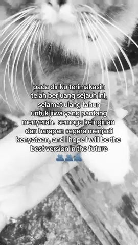 hari ini aku hanya menitipkan do'a untuk diriku sendiri, selamat bertambah usia .. #xybca #4upage #fyppppppppppppppppppppppp #ulangtahun #19mei2025 