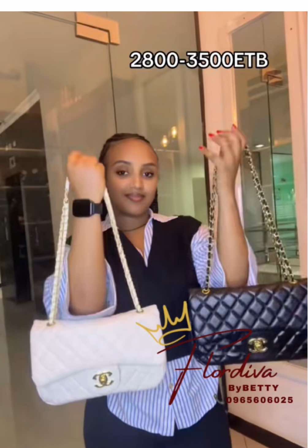 📞0965606025 OR contact us on telegram @flordiva #fyp #habeshatiktok #fashion #addisababa #womenscollection #ethiopian_tik_tok #shoppinghaul ##creatorsearchinsights #trendingbags #flordivabybetty #womensfashion 