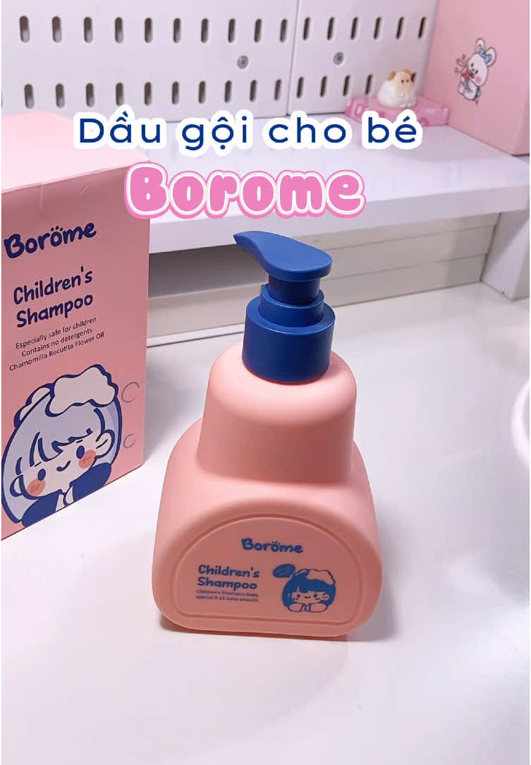Dầu gội Borome. #daugoichobe #review #xuhuong 
