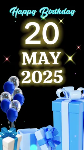Birthday Template 20 May 2025 #birthday #happybirthday #happybirthdaytoyou #birthdaytemplate #happybirthdaywishes #viral #fyp #trend 