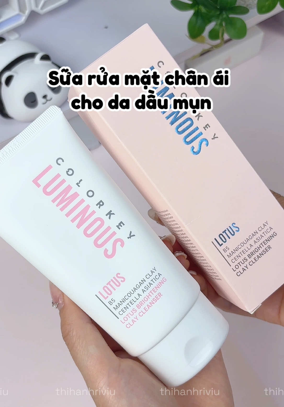Sữa rửa mặt Colorkey,chân ái cho da mụn ✨🥰 #colorkeyvn #colorkeyluminous  #colorkey #suaruamat #cleanser #suaruamattrimun #fyp #unbox #suaruamatcolorkey #thihanhreview 