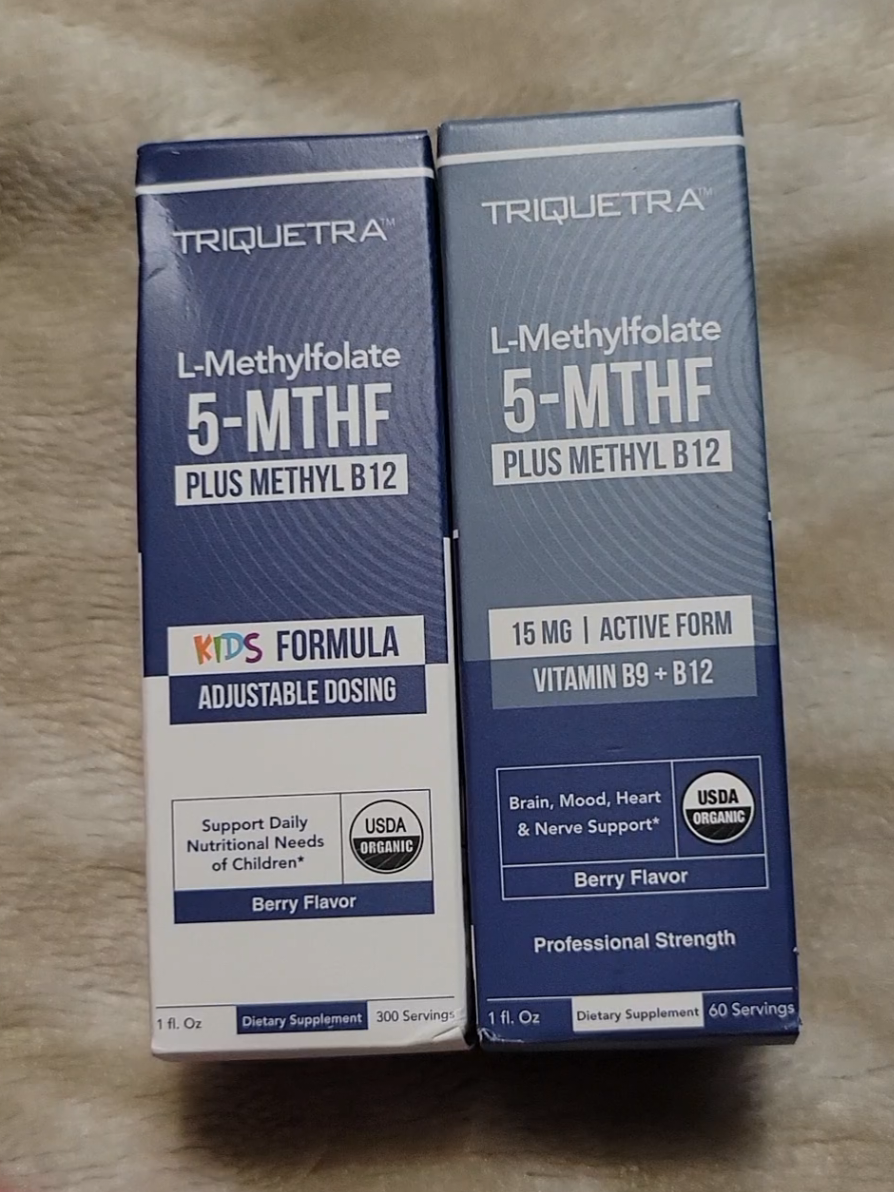 Triquetra 5-mthf for kids and for adults bundle 😁 Do your own research since I cant make claims on tiktok. #supplements #supplement 