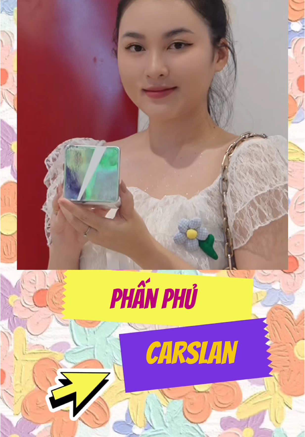 Phấn phủ phiên bản có chống nắng #phanphuchongnang #carslan #reviewlamdep #beautytips #xuhuong 
