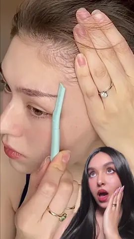 Shaving my eyebrows 