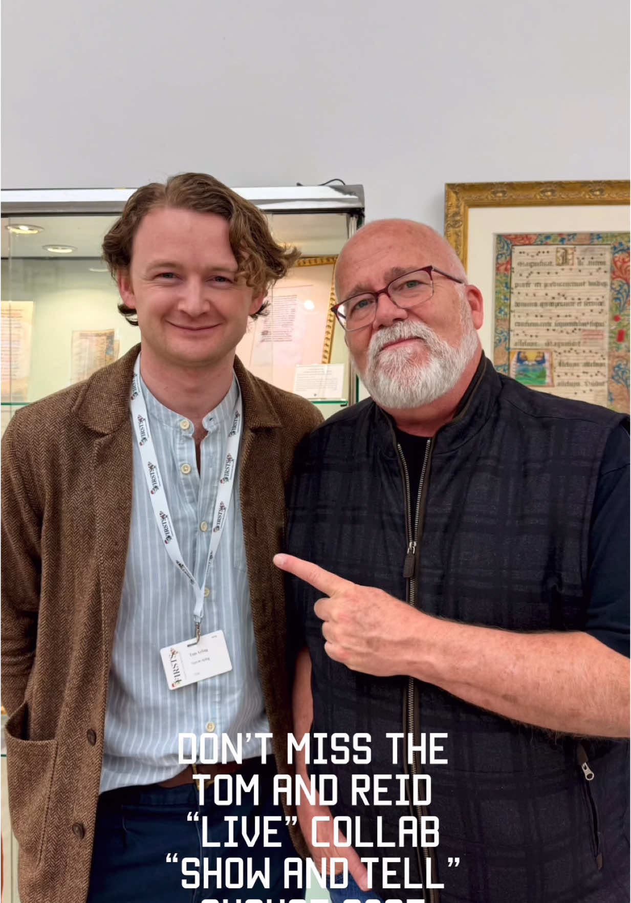 What do you think? Should I do a collab “show and tell” event with @Tom Ayling ? August 2025.  Details to follow.  #collab #BookTok #rarebooks #showandtell 