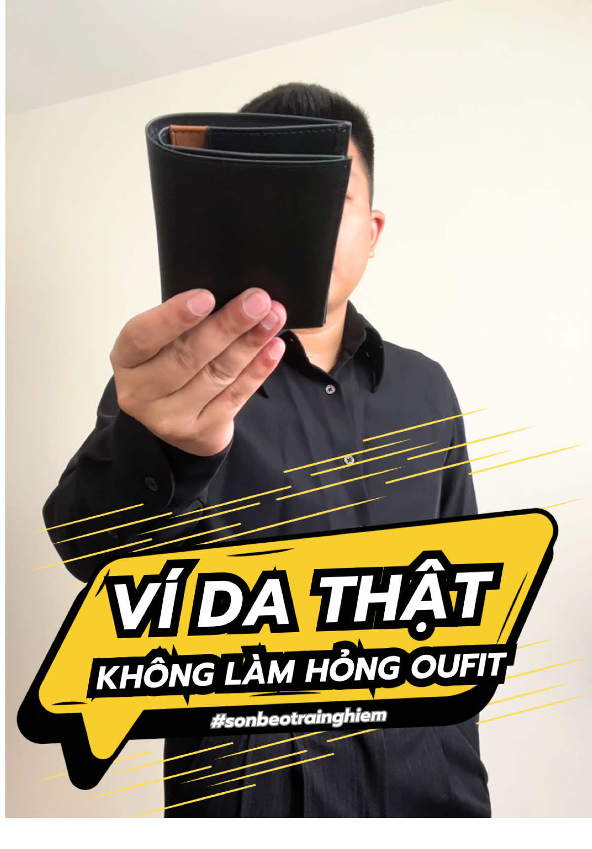 Không chọn đúng ví thì đôi khi hỏng cả một outfit đó anh em, tinh tế lên nào. #sonbeotrainghiem #vidathat #vidamini 