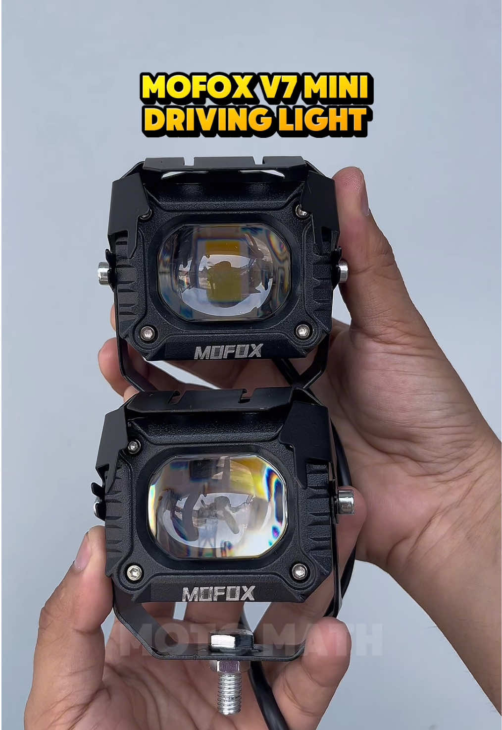 MOFOX V7 Laser Gun Review #minidrivinglight #lasergun #ledlight 