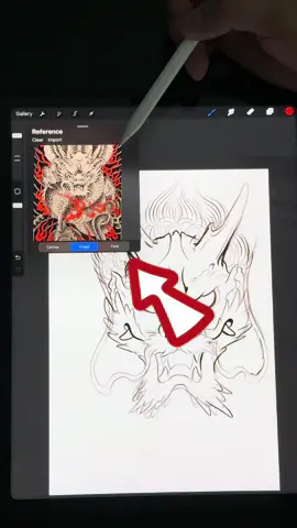 Trả lời @Nguyễn Long Tattoo Cách bật màn hình nhỏ để vẽ theo mẫu trên procreate #tranchuongtattoo #tranchuongtattooshop #tranchuong #tranchuongdoxamtrongtamtay 