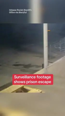 Surveillance footage shows prison escape #prisonescape #prisonbreak #news 