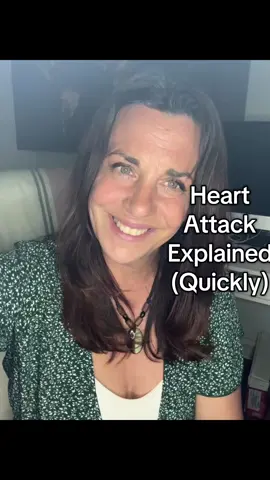 ❤️ A heart attack, or myocardial infarction, happens when blood flow to a part of the heart muscle is suddenly blocked—usually by a blood clot forming on top of a ruptured plaque in a coronary artery. Without enough oxygen-rich blood, that section of the heart muscle begins to suffer damage and can eventually die if not treated quickly. Symptoms can include chest pain or pressure, shortness of breath, sweating, nausea, pain in the arm or jaw, or even unusual fatigue. Prompt treatment is critical to restore blood flow, limit heart damage, and save a life. Recognizing the signs early can make all the difference.#hearthealthy #loveyourheart #hearthealth #healthtok 