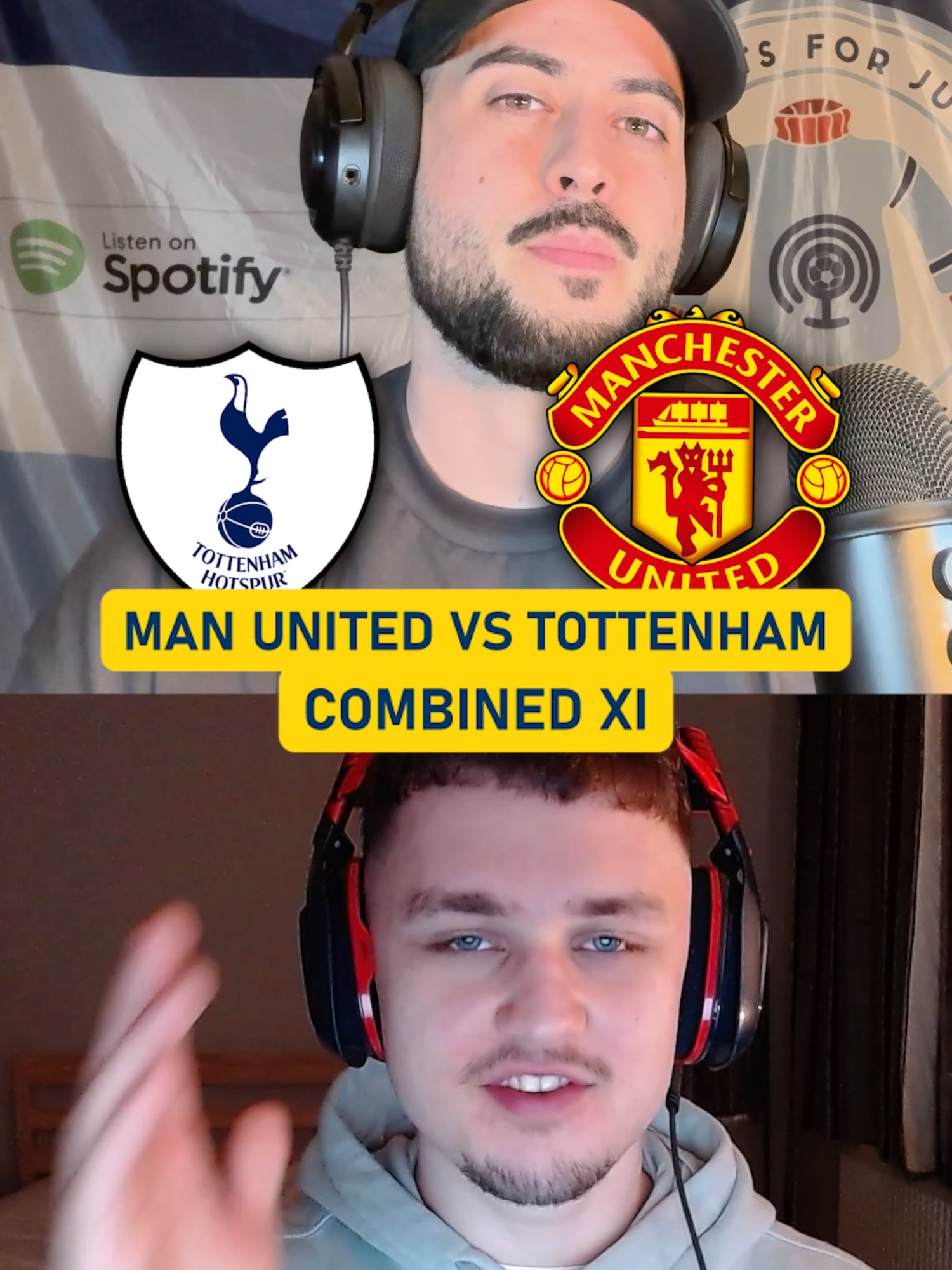 Man United Vs Tottenham Combined XI Check out @alexgoalposts  #manchesterunited #tottenhamhotspur #PremierLeague