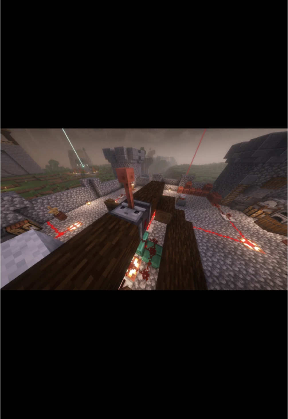 Lightning! #Minecraft #minecraftlightning 