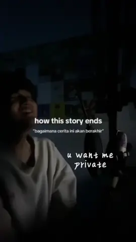 u want me private 😔