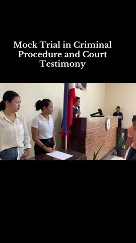 Mock Trial for Criminology Students #mocktrial #criminologiststudents #fyp 