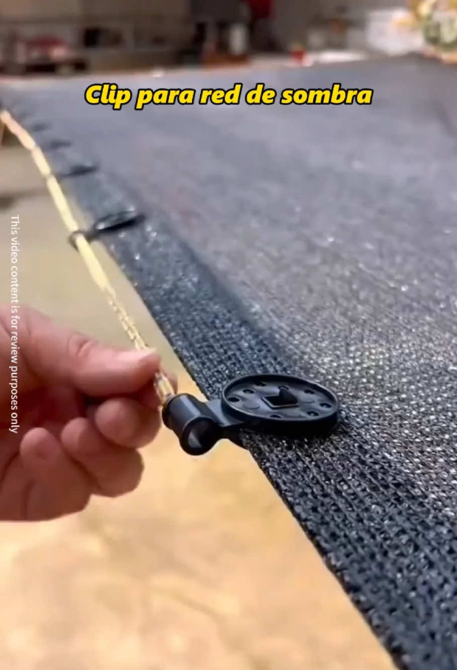Clip para red de sombra #ShadeNet #ShadeNetClips #Clips #BackyardShade #DailyNecessities #TikTokShop #TikTokProductRecommendations #TikTokBlackFridayShopping #TikTokCyberMonday #alimenspro #tiktokshopmemorialday #TiktokShopMemoriaiDay