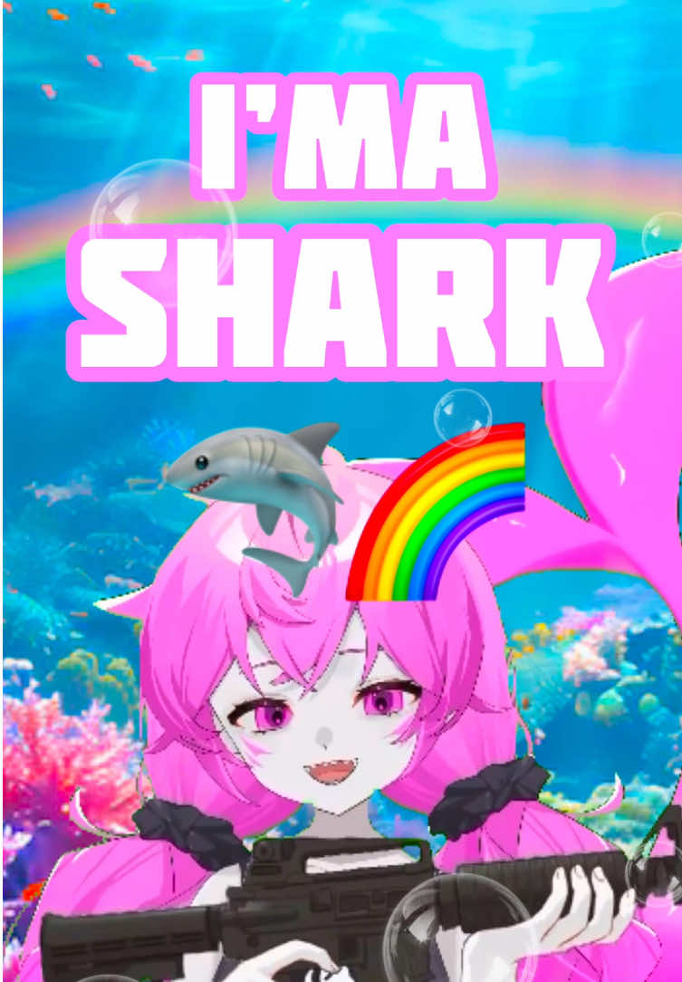 I’MA SHARK! 💕🦈🌈 #acidgvrl #acidgvrluniverse #vtuber #jaakusameyumi #snippet #gawrgura #vsinger #imashark #envtuber 