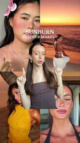 Sunburn summer makeup🌞🐠🌅  Ho usato il The Getaway Kit di @Kess Berlin che è in edizione limitata🧡  #summermakeup #makeuptutorials #sunburnt #toastedmakeup #sunkissedmakeup #makeup #makeupproducts #giftedby 