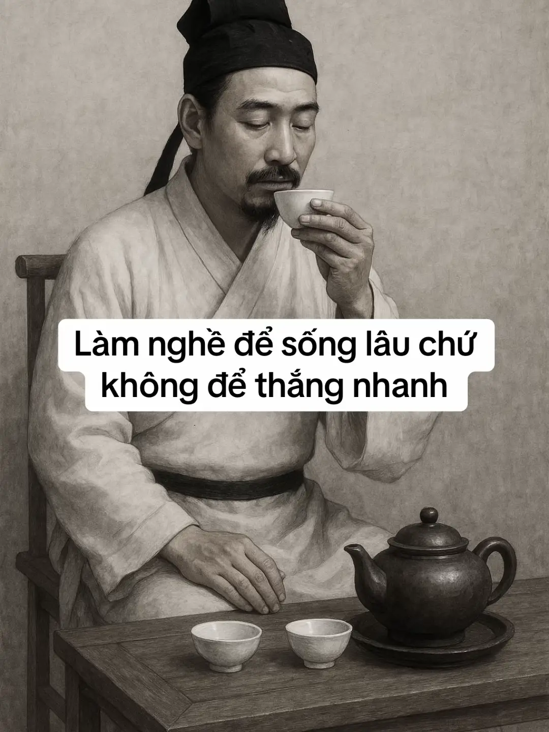 Tôi từng muốn thắng. Nhanh. Vượt. Gây ấn tượng. Tôi từng bỏ tiền mạnh tay để chạy quảng cáo, Chạy giá sốc để giành khách, Làm cái gì cũng nhắm đến 