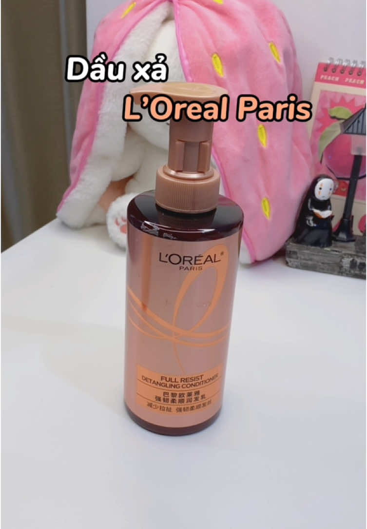 Dầu xả L’oreal Paris mềm mượt tóc #dauxa #duongtoc #chamsoctoc #unboxing #xuhuongtiktok #fyp #viral 