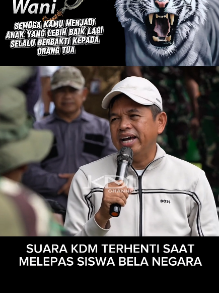 Karakter yang baik tidak terbentuk dalam seminggu atau sebulan. Itu dibuat sedikit demi sedikit, hari demi hari. Diperlukan upaya yang berlarut-larut dan sabar untuk mengembangkan karakter yang baik. #jawabaratistimewa  #dedimulyadi  #lemburpakuan  #jabaristimewa  #resimen1kostrad  #purwakarta #kdmchannel  #welasasih  #barakmiliter  #belanegara 