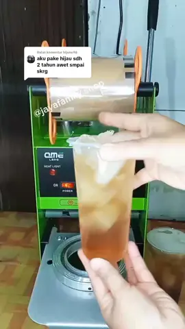 Membalas @hijune98  #cupsealer #mesinpresscup #cup #mesinpress #plastikcupsealer 