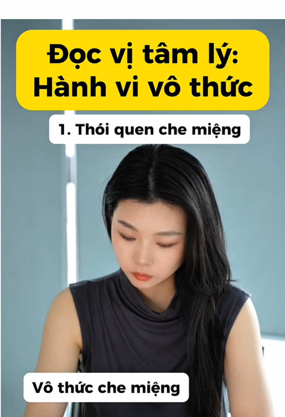 Đọc vị tâm lý: Hành vi vô thức Những hành vi vô thức thể hiện điều gì về tính cách? #tamly #tamlyhoc #hanhvivothuc #tinhcach #yhct #dongy 