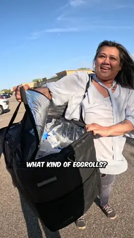 Handing Out Egg Rolls to Hungry People!🥹❤️