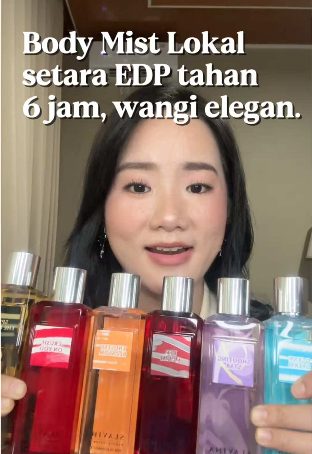 Harga murmer dapet segentong, kualitas setara EDP emang worth itu body mist lokal satu ini @Slavina ! #bodymist #parfum #parfumeunisex #parfumlokal #parfume #parfumtiktok #slavina #nagitaslavina #mamagigi #parfumereccomended #parfumeviral 