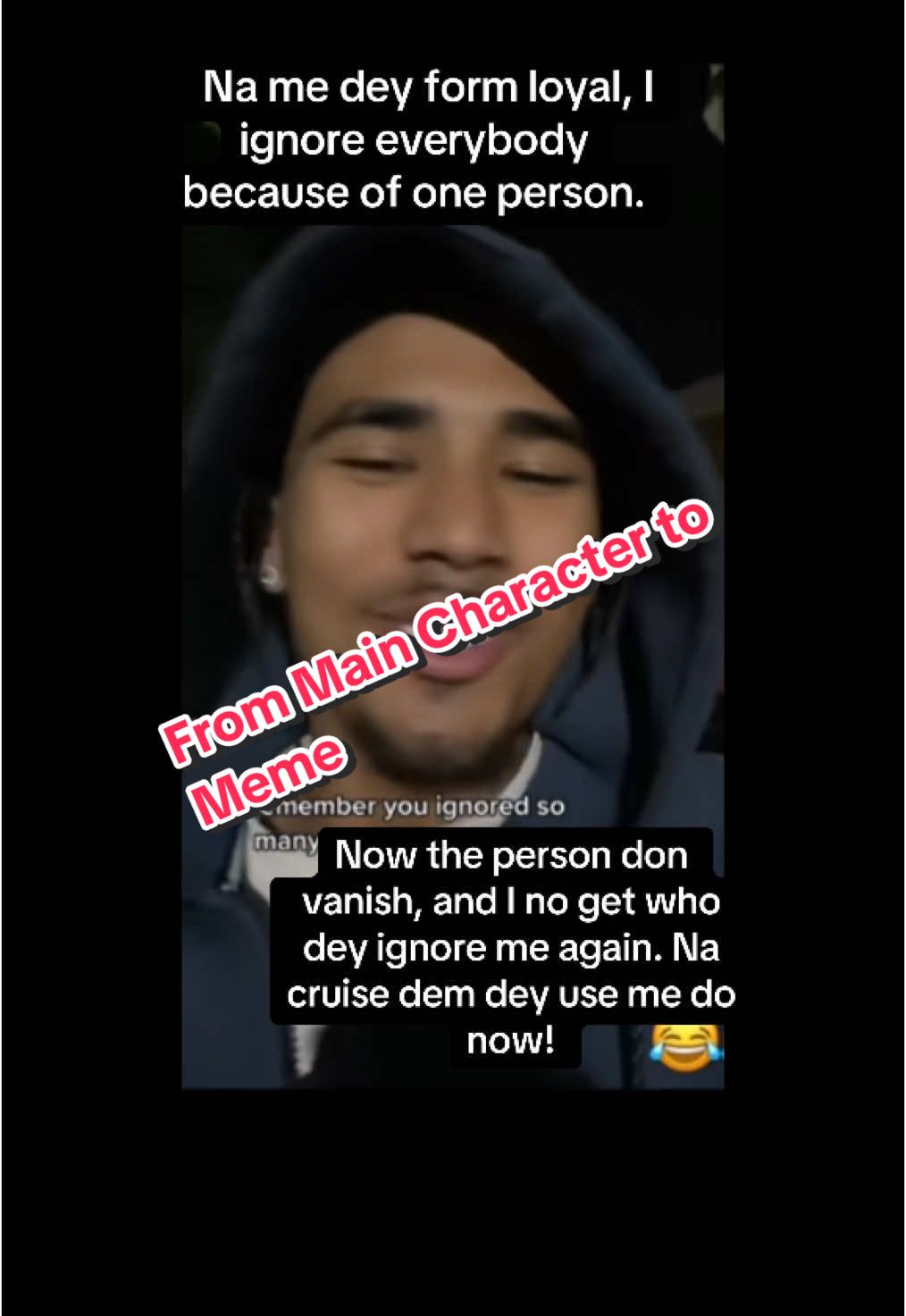 They warned me not to put all my bread in one toaster, but I didn’t listen. Now the toaster’s burned, and everyone’s laughing at me in the streets. #WahalaForLoyalty #NaCruiseDemDeyUseMeDo #ShegeProMax #BreadDonBurn #LoyaltyWeyNoPay #IgnoreNation #WhoSendMeMessage #MainCharacterFallOff #WetinBeThis #OneToasterProblem