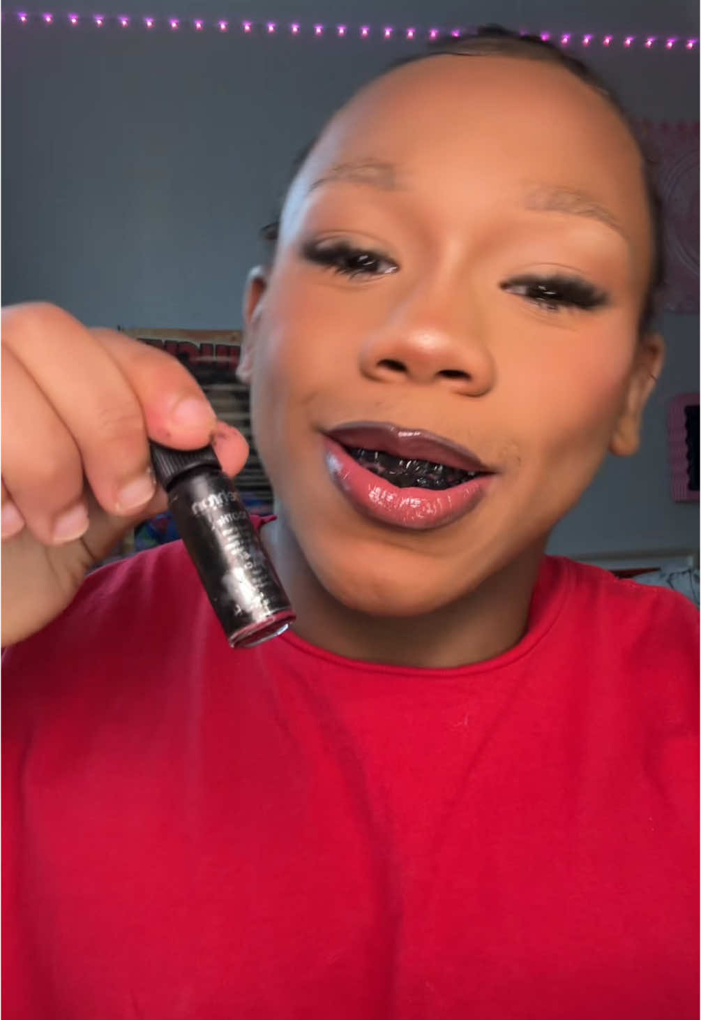 Love my black teeth>>> #viral #fup#makeup 