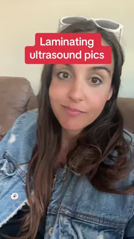 Heat laminators will fade your ultrasound pictures #ultrasoundpictures #laminatingultrasounds 