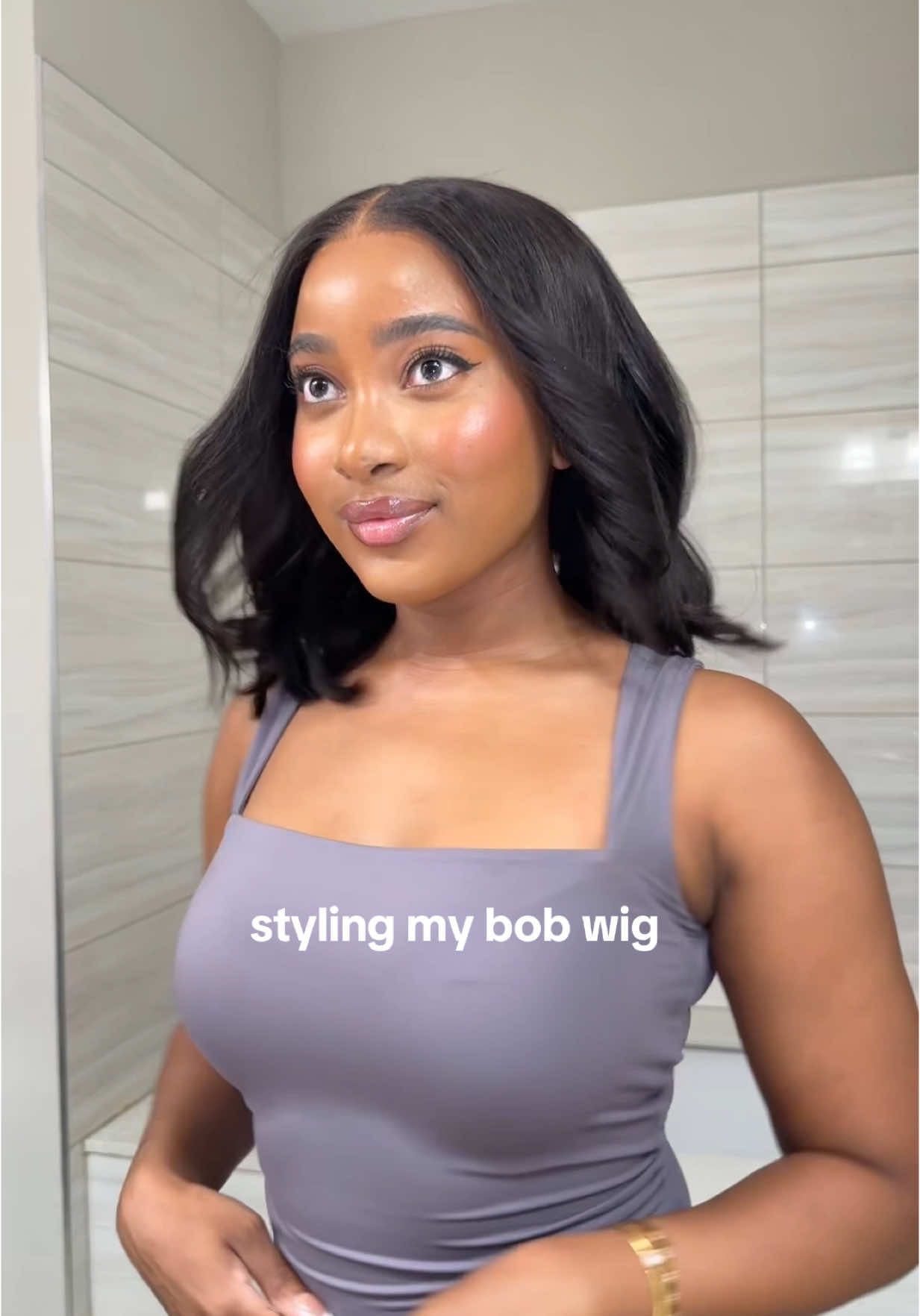 Giving my hair a break from this Atlanta humidity and got the perfect wig from @Ashimary Hair Beauty @Ashimarywig 