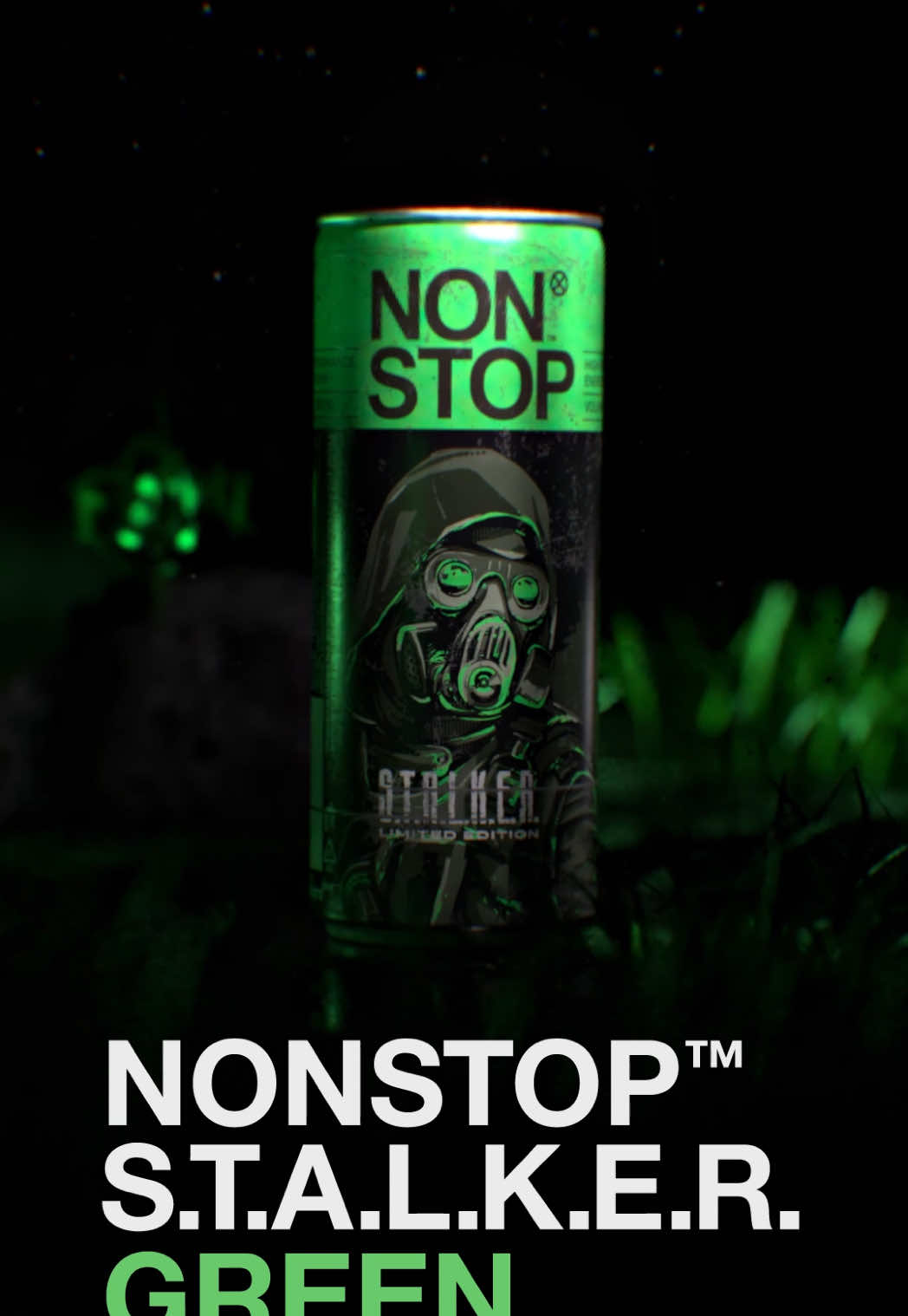Що ми тут робимо? Та трохи нову лімітку релізимо 🤌 NON STOP і S.T.A.L.K.E.R. 2: Серце Чорнобиля продовжують легендарну співпрацю та невпинно експериментують зі смаками. Цей дрінк не знайдеш серед Зеленої Зони, однак він точно може стати твоїм супутником у реальності. Зустрічай NON STOP S.T.A.L.K.E.R. GREEN зі смаком ожини, мʼяти й лайму. Цього разу на банці — Сталкер з угрупування найманців. Як тобі наша третя колаба? #нонстоп #nonstop #energydrink #енергетик 