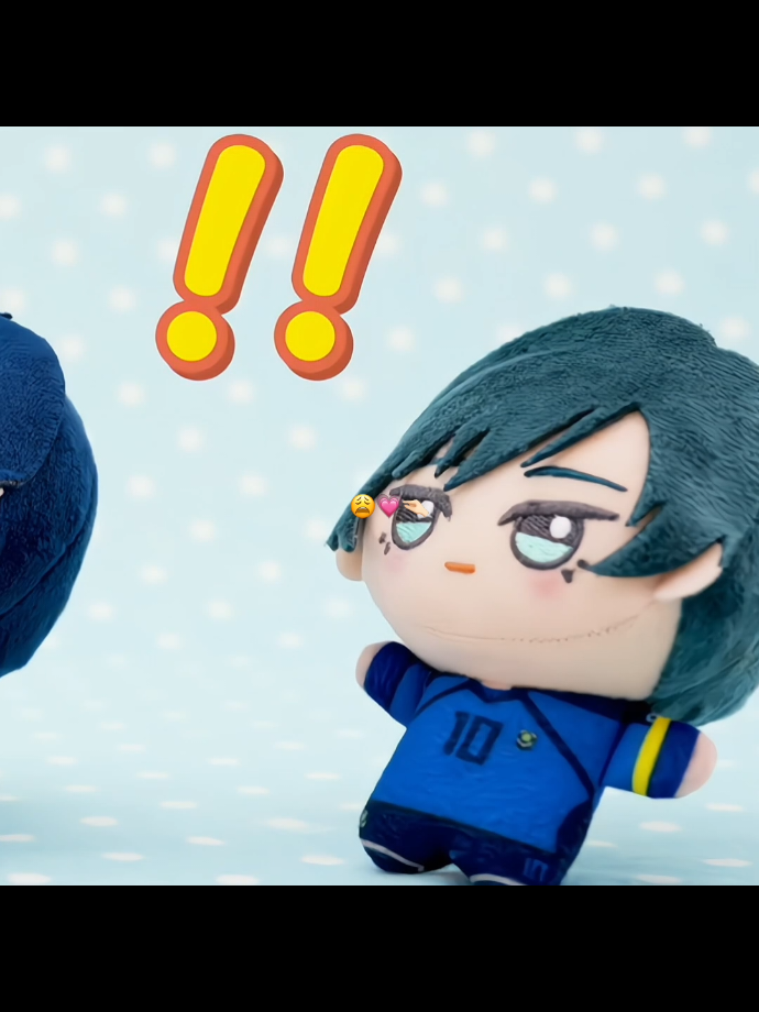 too cute!!😭💗 . . ib: @onichigirihyoma_  . . #rinitoshi #itoshirin #chibigurumi #bluelock #rin #fyp #banpresto #foryou #bandainamco #糸師凛 #ブルーロック 